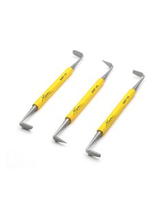 X10129 Stainless Steel Trimming Tool Set 3 pcs
