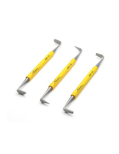 X10129 Stainless Steel Trimming Tool Set 3 pcs
