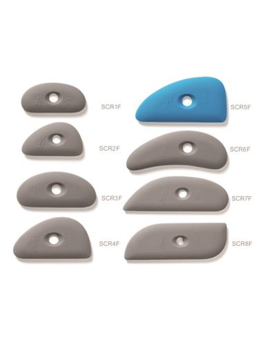 X10205 Firm Silicone Rib 5 Blue