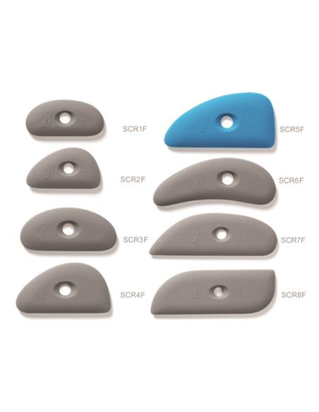 X10205 Firm Silicone Rib 5 Blue