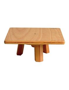Caballete escultor mesa giratoria 34x34cm