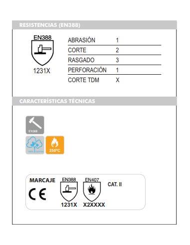 Guantes térmicos TERRYTOP/Honeywell (par)
