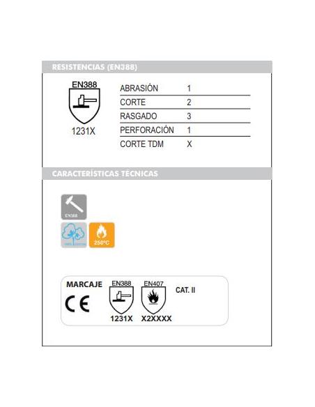 Guantes térmicos TERRYTOP/Honeywell (par)