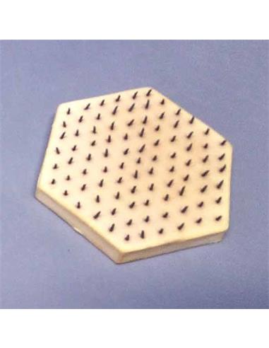 Soporte con agujas HEX92 18x9cm