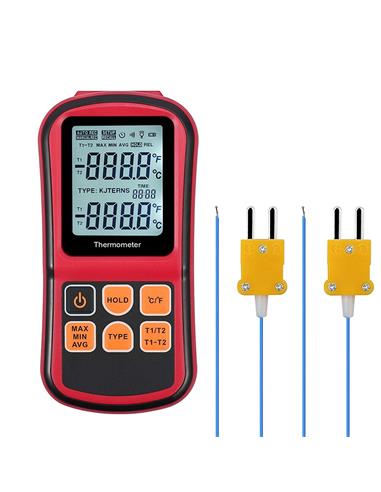 Pirometro indicador portátil tipo S (hasta 1300ºC)