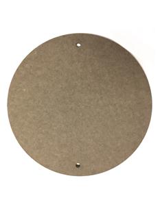 Plato DM hidrófugo para torno de 30cm