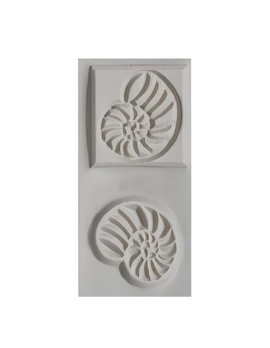 SSM-121 Stamp Medium Square Ammonite