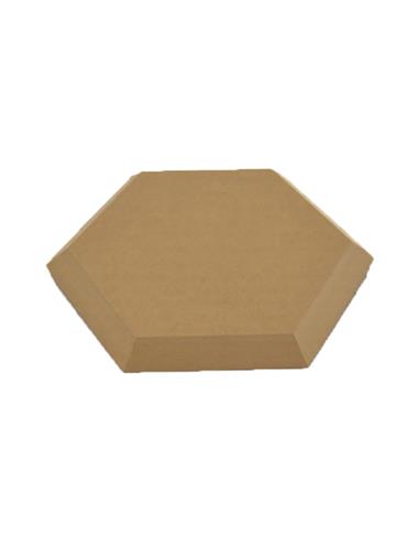 Molde madera hexagonal 9.5 (24,1cm)