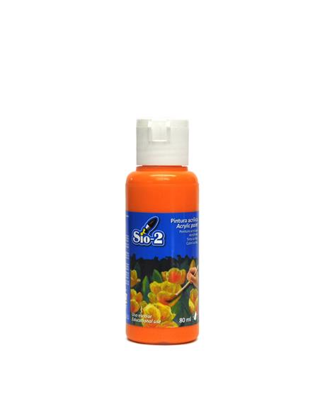 Acrilico naranja 80ml