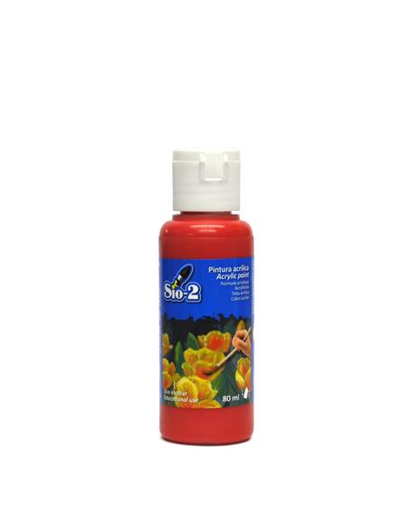 Acrilico rojo 80ml