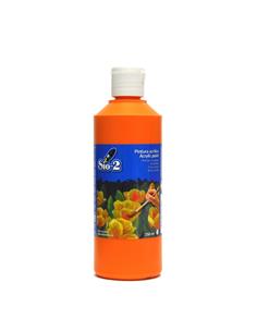 Acrilico naranja 250ml