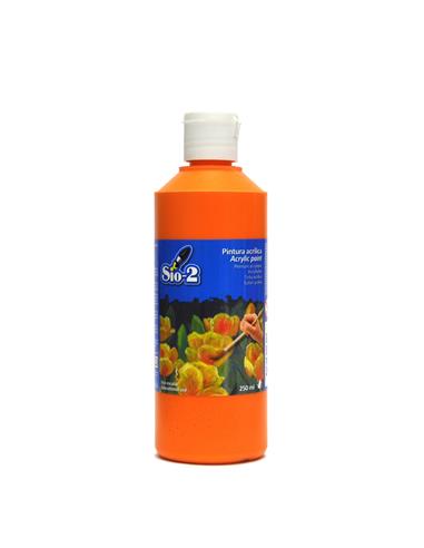 Acrilico naranja 250ml