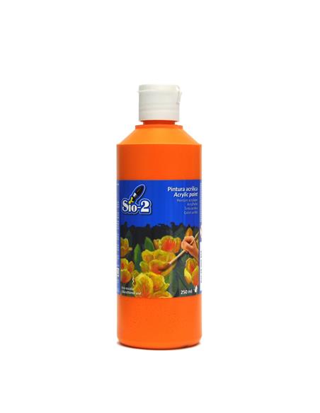 Acrilico naranja 250ml