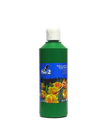 Acrilico verde 250ml