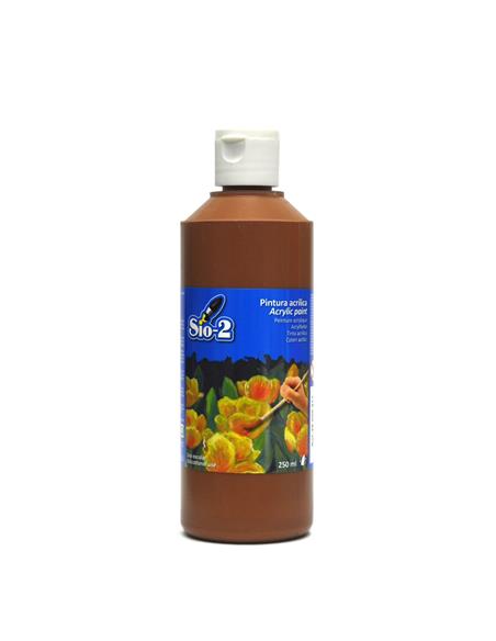 Acrilico marron 250ml