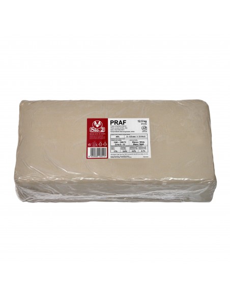 PRAF refractaria blanca 0-0.5mm 12.5kg