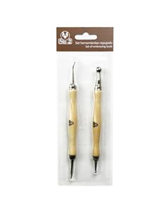 Set herramientas dobles repujado SIO-2