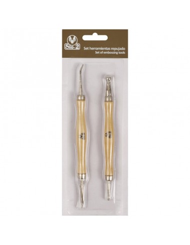 Set herramientas dobles repujado SIO-2