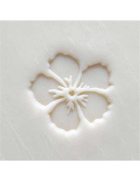 SCM-256 Stamp Hibiscus Flower 2.5cm