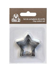 Set de cortadores SIO-2 Triángulo 3 pcs