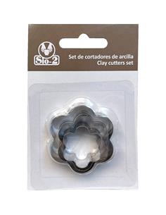 Set de cortadores SIO-2 Flor 3 pcs
