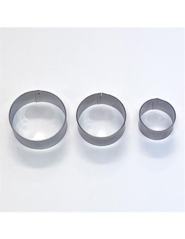 Set de cortadores SIO-2 Redondo 3 pcs
