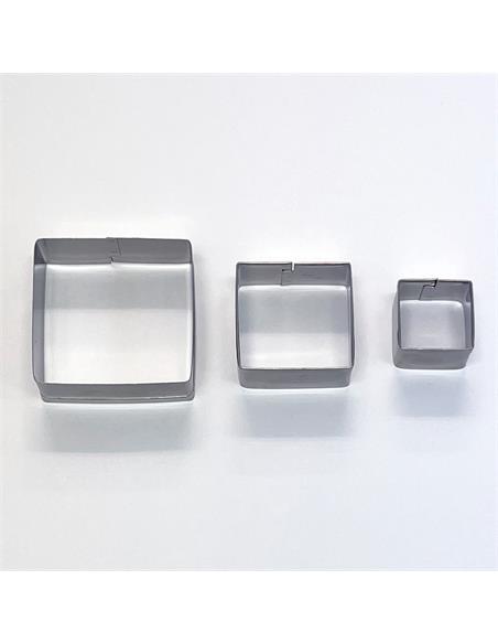 Set de cortadores SIO-2 Cuadrado 3 pcs
