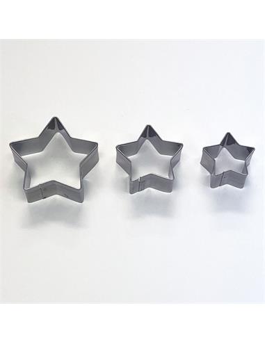 Set de cortadores SIO-2 Estrella 3 pcs