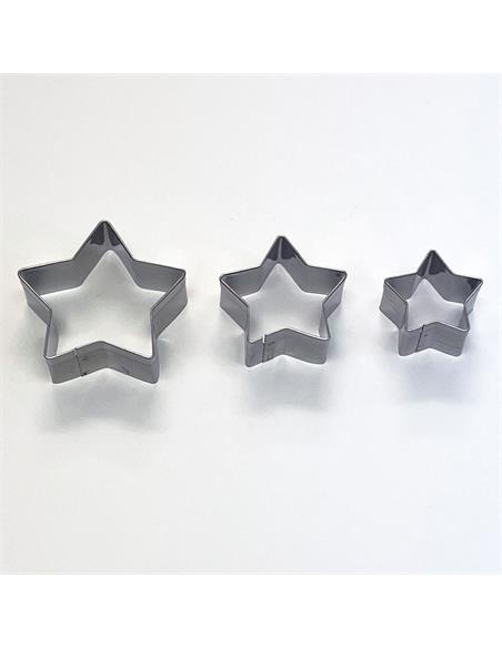Set de cortadores SIO-2 Estrella 3 pcs