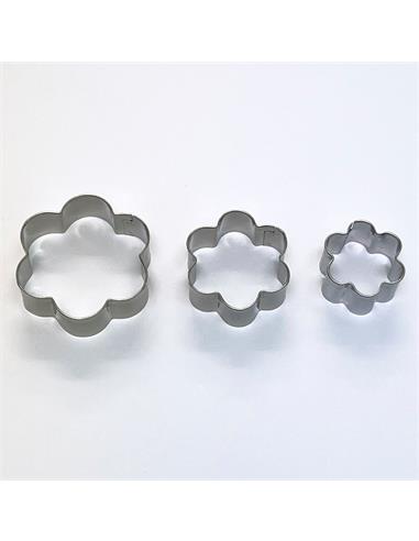 Set de cortadores SIO-2 Flor 3 pcs
