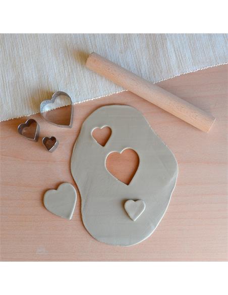 Set de cortadores SIO-2 Corazón 3 pcs