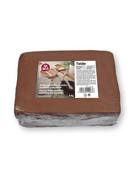 TEIDE arcilla hobby cerámico 5kg