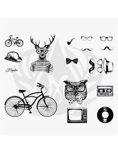 DSS142 Designer Silkscreen Hipster