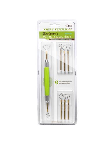 X10438 Sculptor.s Wire Tool M Set 9 pcs