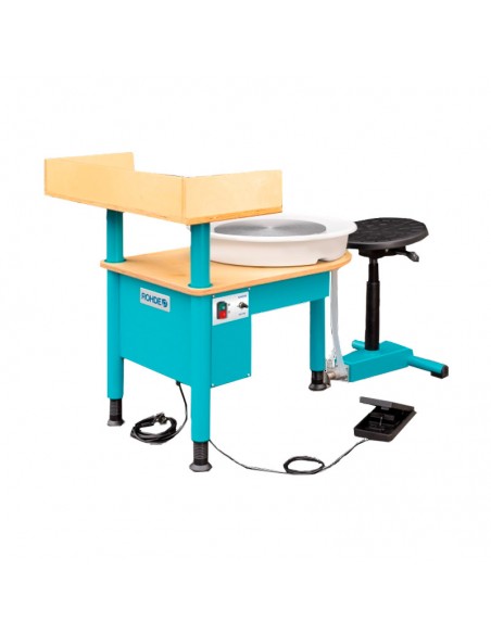 Torno ROHDE HMT-600 con asiento y mesa
