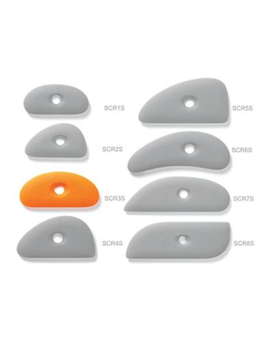 X10195 Soft Silicone Rib 3 Orange