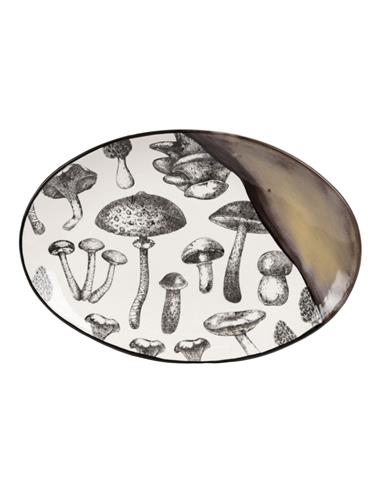 DSS165 Designer Silkscreen Mushrooms