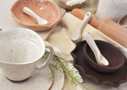 Create your Tableware with SIO-2 Hobby Ceramics Clay (Step by Step)